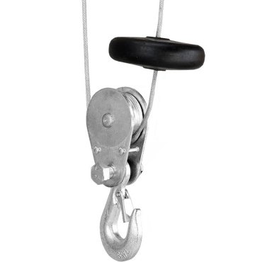 Hoist hook and pulley