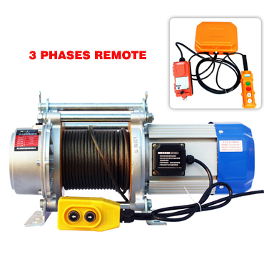 380V electric wire rope winch
